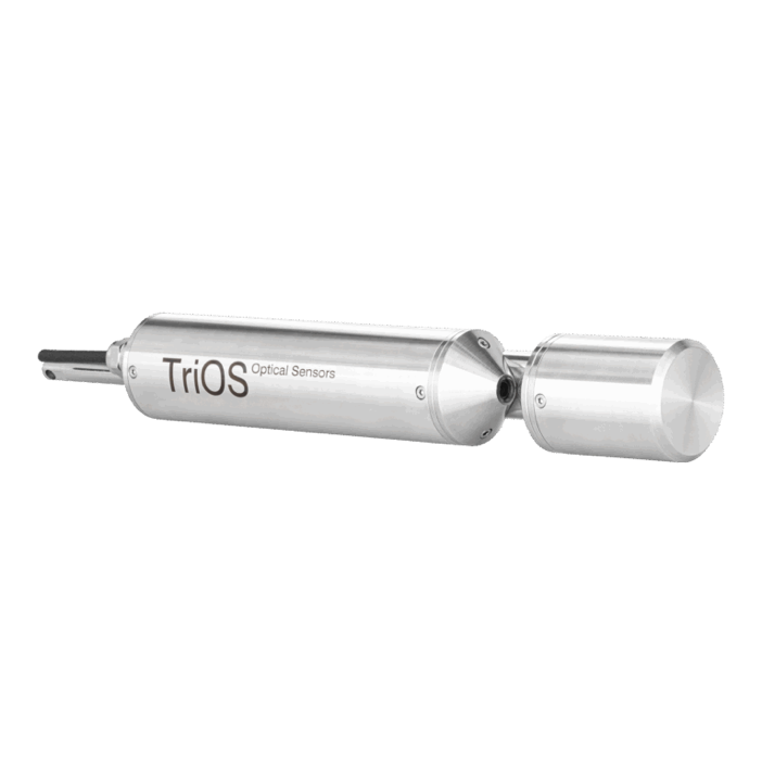 TriOS NICO plus online UV photometer for nitrate, NOx, SAC254, UVT254, COD equivalent and turbidity monitoring in water.